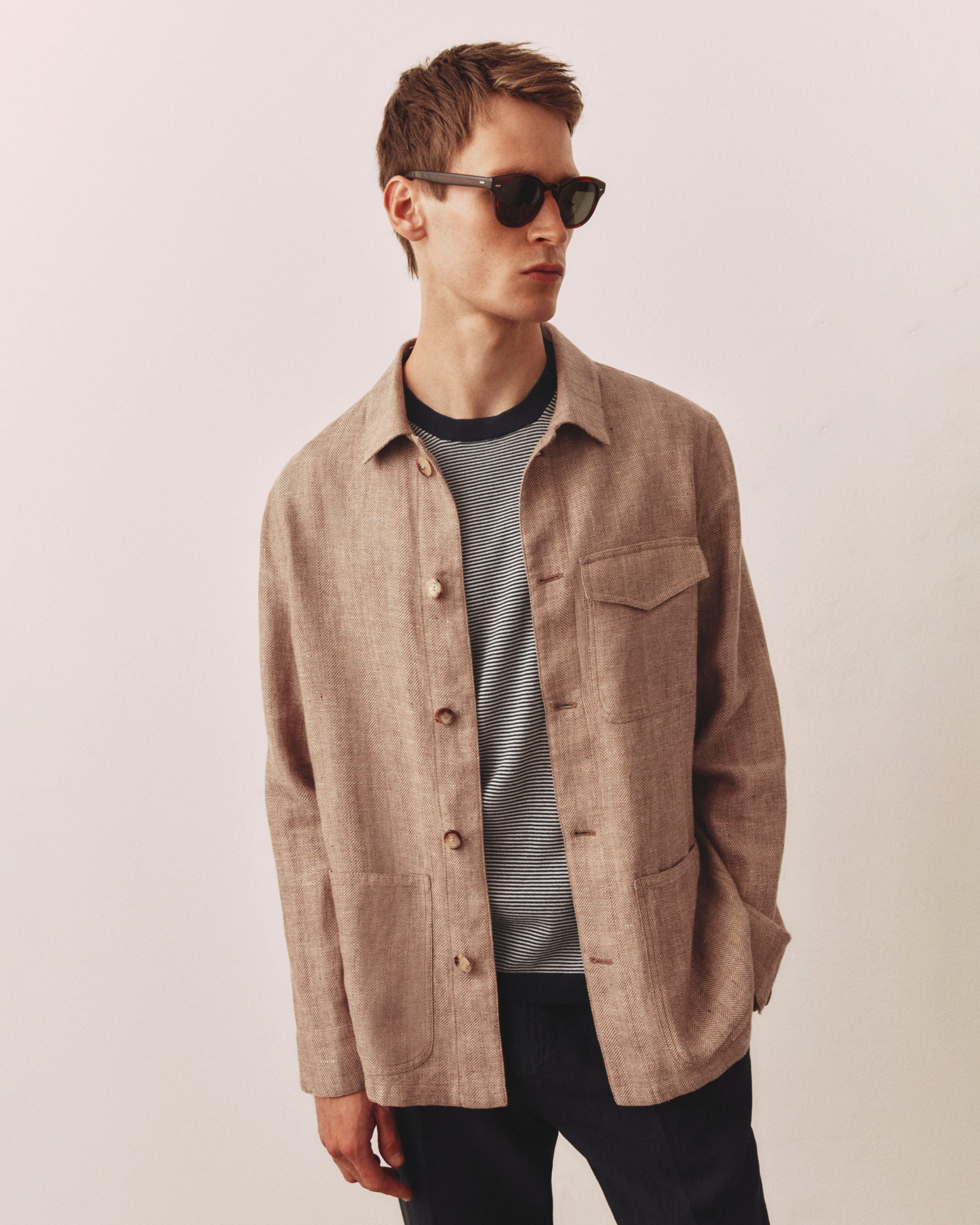 Soft cotton-blend Dover jacket | Boglioli® – BoglioliMilano