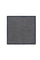 Grey Silk pocket square with contrasting piping
