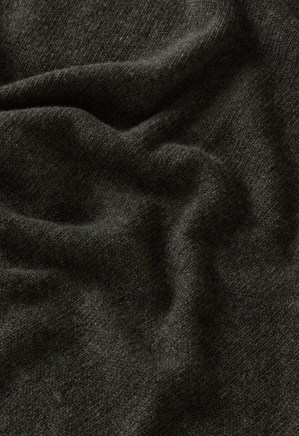 Dark Green Cashmere Stole 