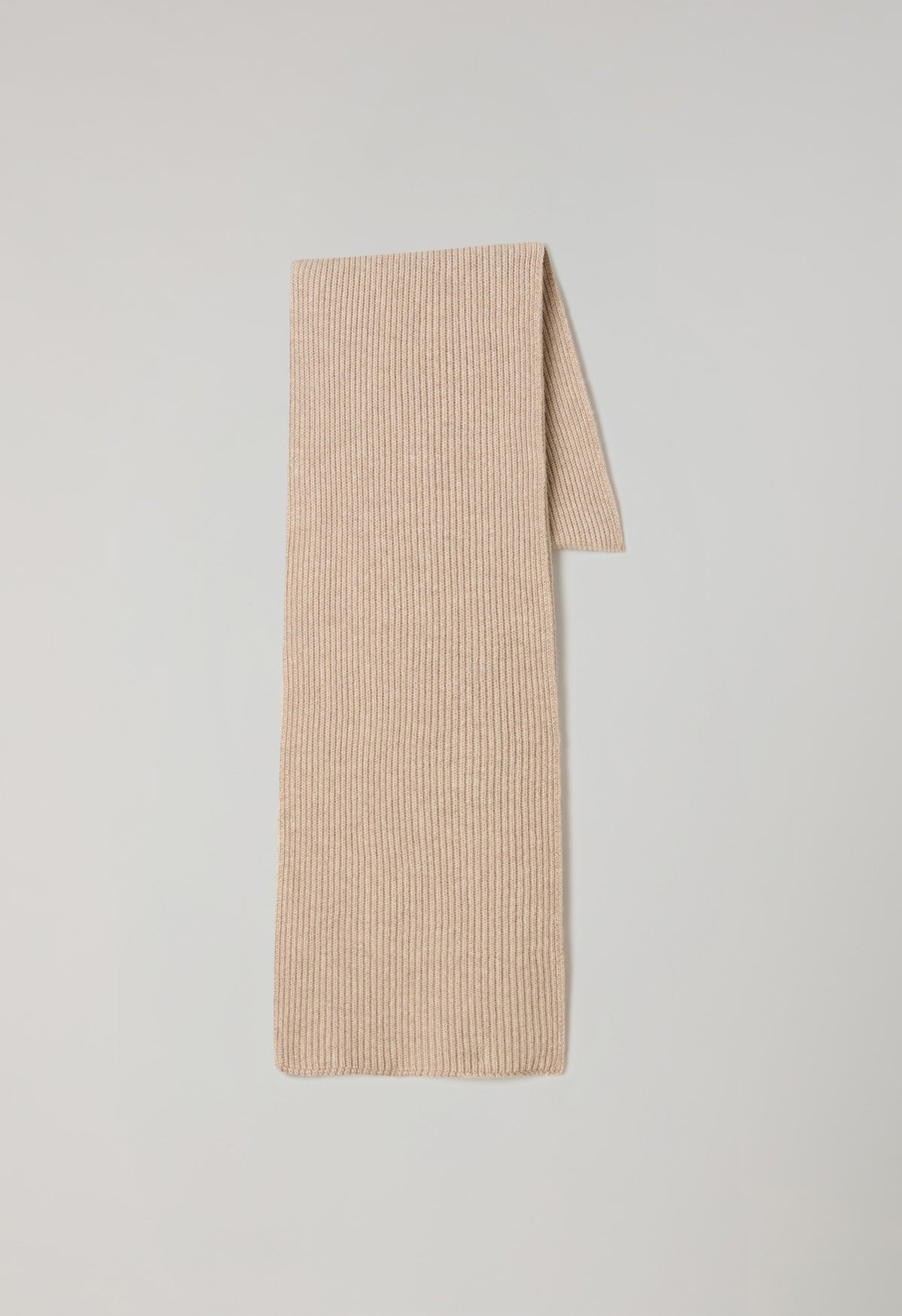 Sciarpa in cashmere beige