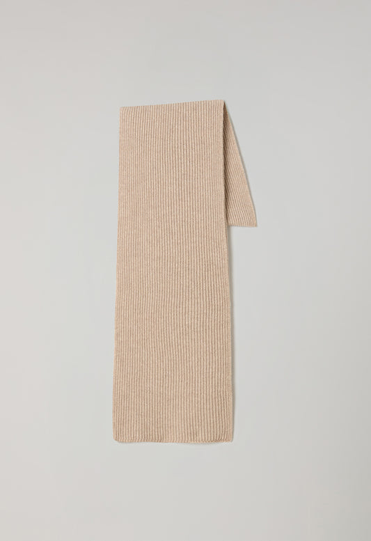 Beige Cashmere Scarf