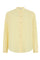 Camicia guru in cotone popeline giallo