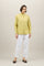Camicia guru in cotone popeline verde