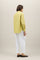 Camicia guru in cotone popeline verde