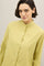 Camicia guru in cotone popeline verde