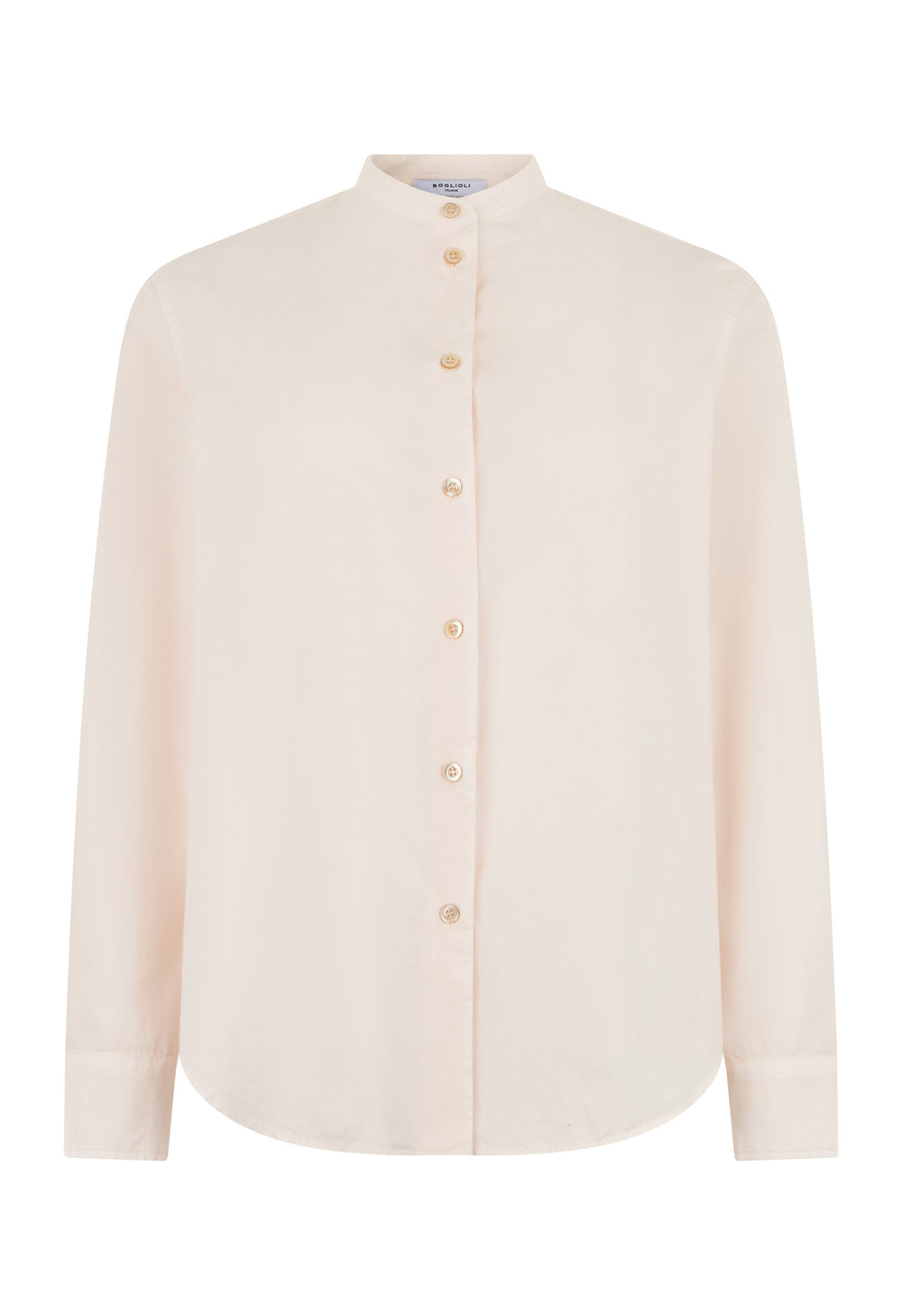 Camicia guru in cotone popeline rosa