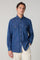 Blue chambray Western Shirt 