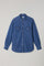 Blue chambray Western Shirt 