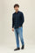 Blue Baby Corduroy Western Shirt