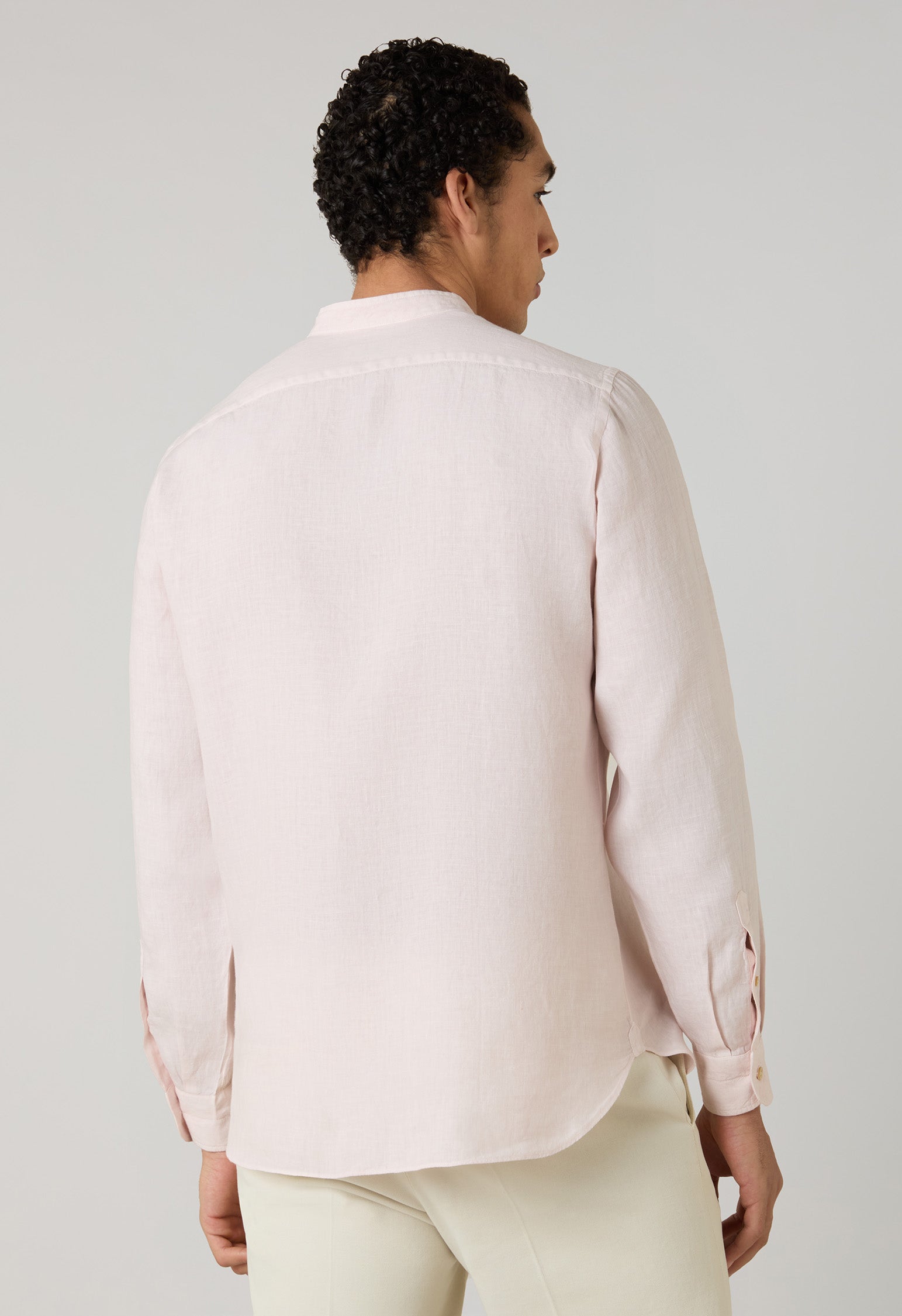 Garment Dyed Linen Guru Shirt