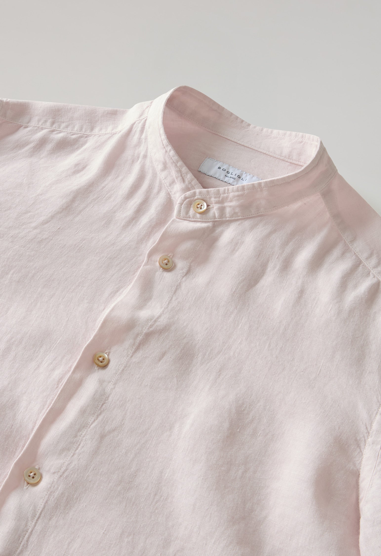 Garment Dyed Linen Guru Shirt