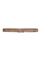 Beige suede belt