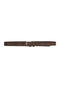 Beige suede belt