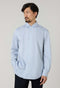 Light Blue Striped Soft Cotton Shirt