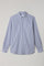 Blue Striped Soft Cotton Shirt