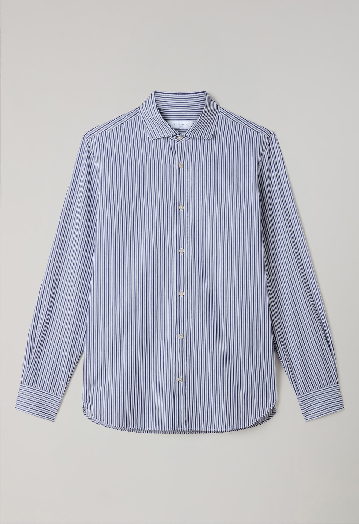 Blue Striped Soft Cotton Shirt