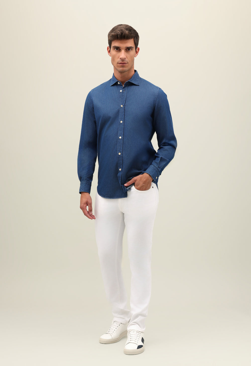 Blue Chambray Shirt