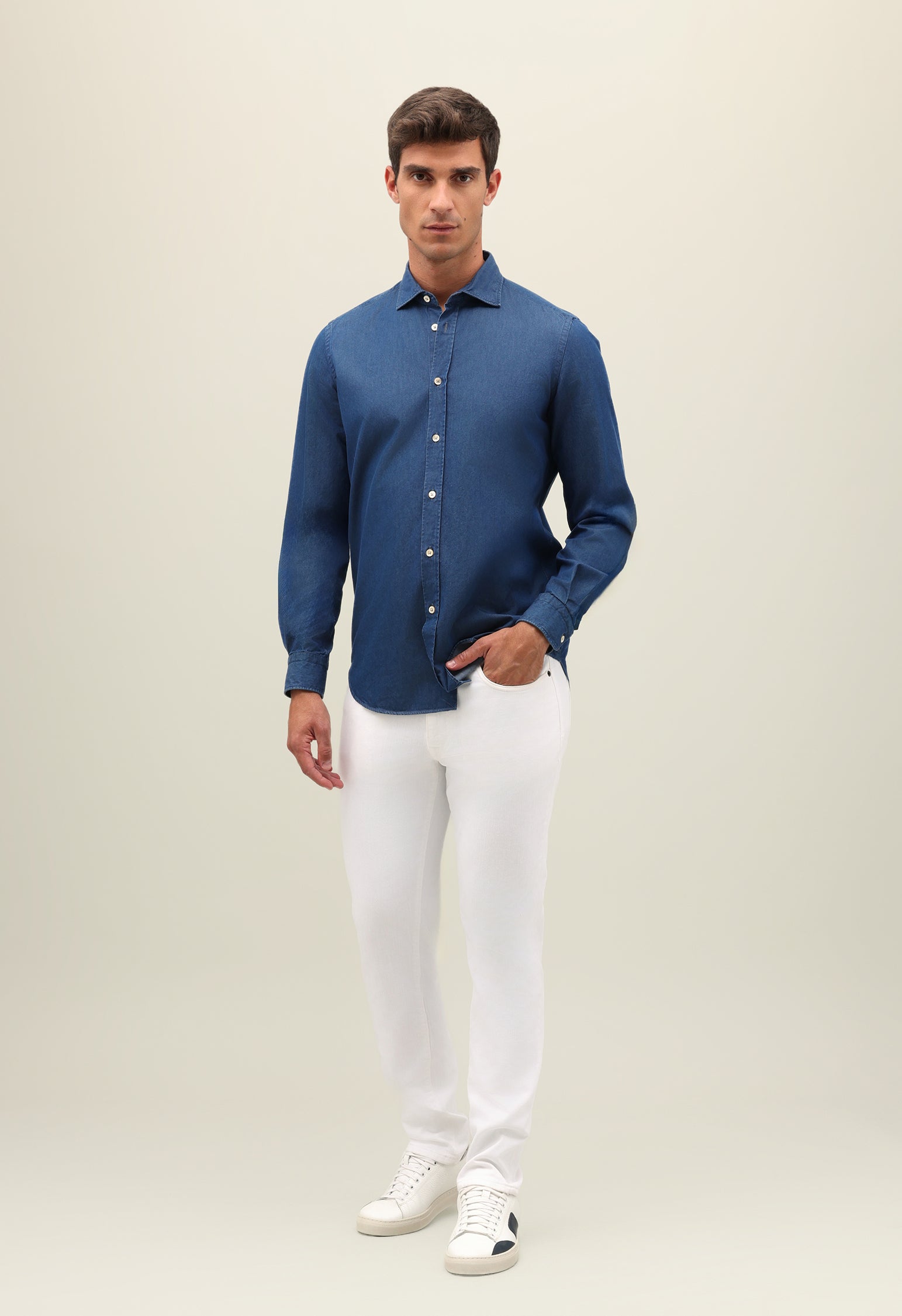 Blue Chambray Shirt