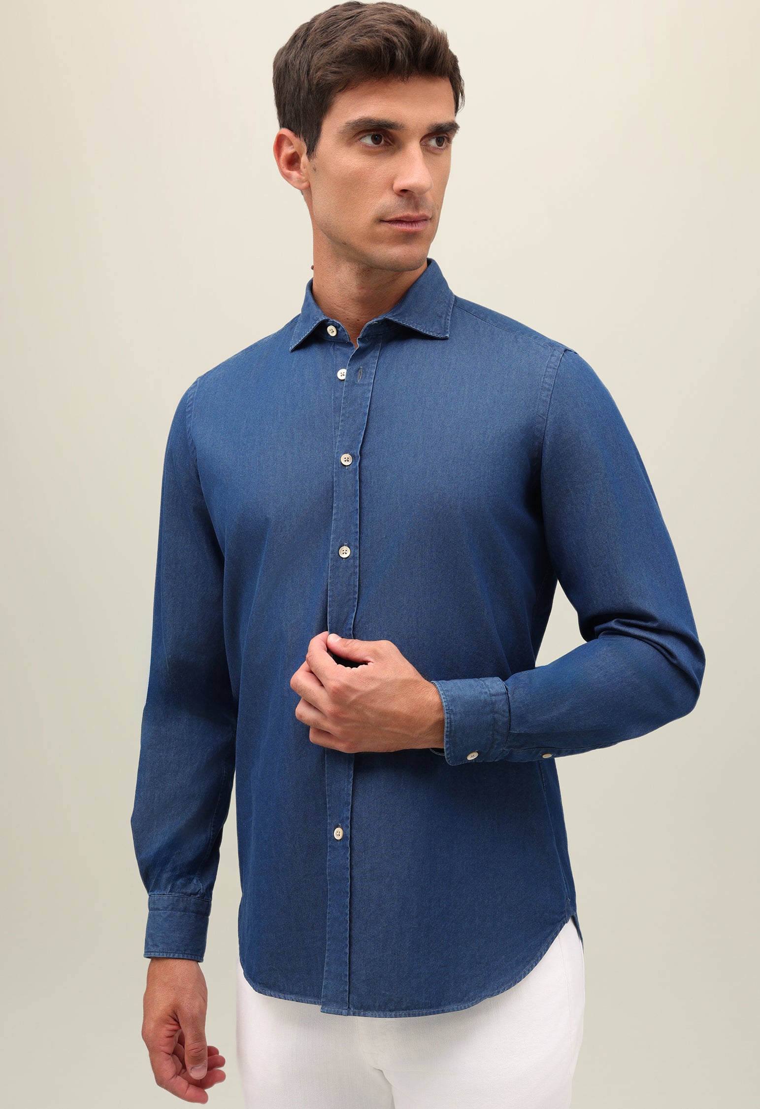 Blue Chambray Shirt