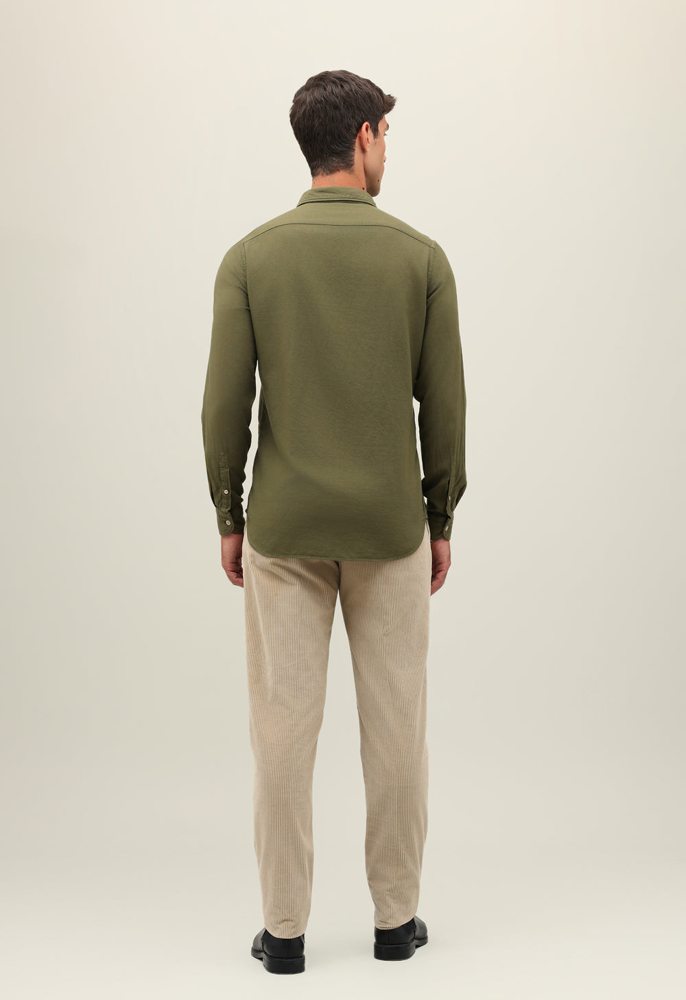 Green Garment Dyed Vaiella Shirt