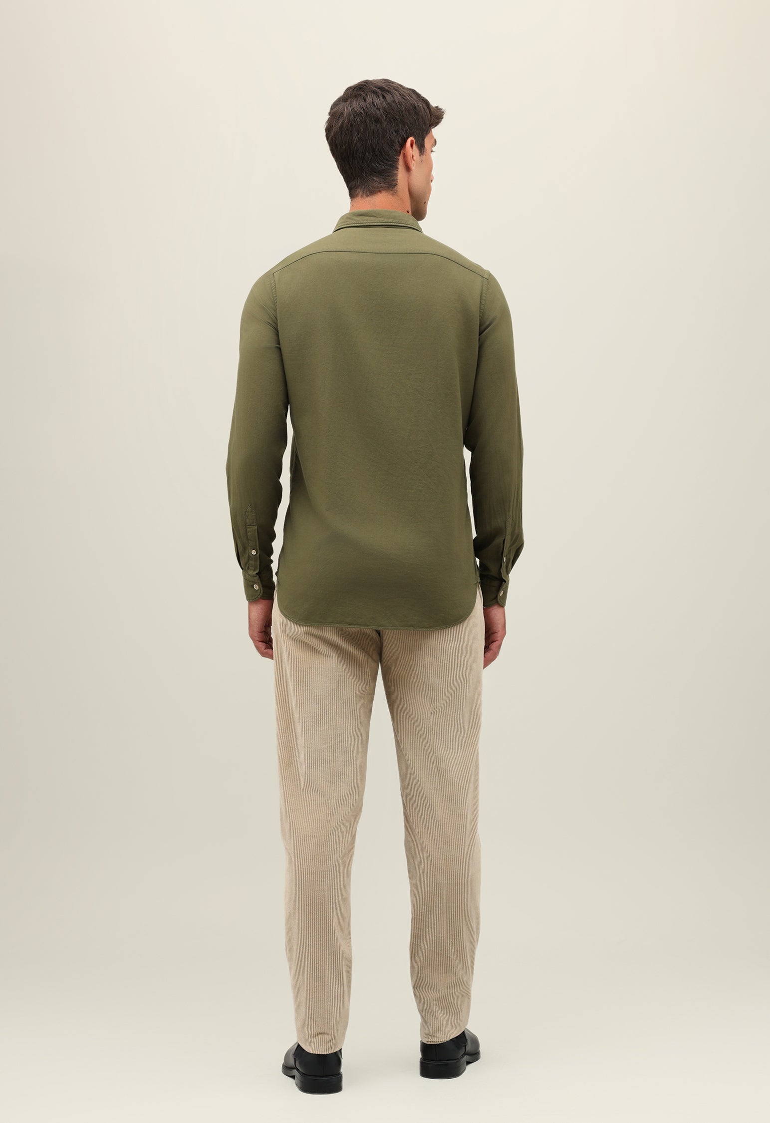 Green Garment Dyed Vaiella Shirt