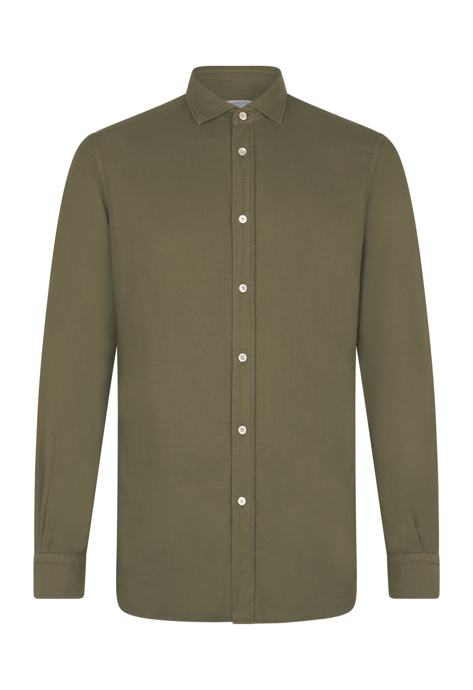 Green Garment Dyed Vaiella Shirt
