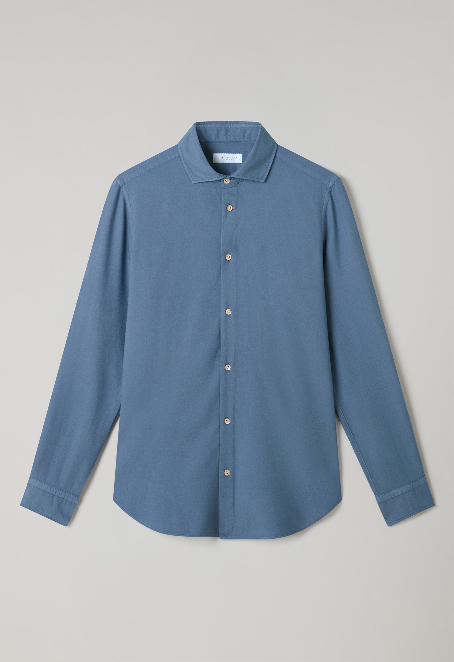 Light Blue Garment Dyed Vaiella Shirt
