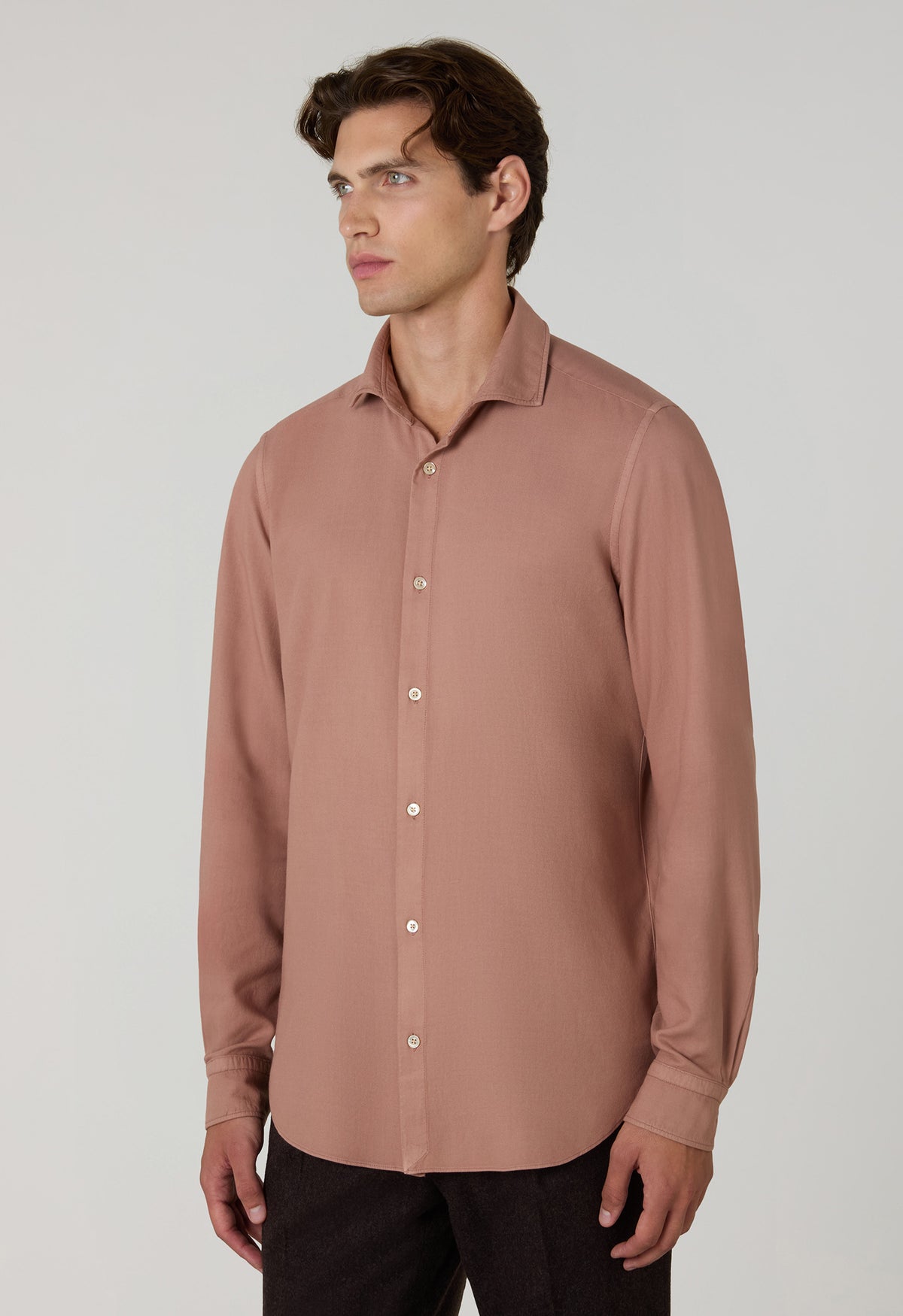 Mauve Garment Dyed Vaiella Shirt