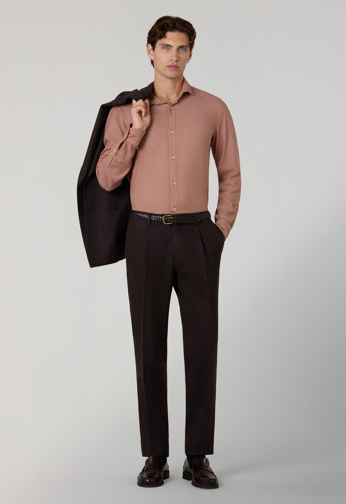Mauve Garment Dyed Vaiella Shirt