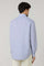 Camicia in cotone a righe blu