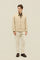 Beige Flannel Boxie Jacket