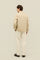 Beige Flannel Boxie Jacket