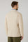 Beige Garment Dyed Popeline Papier Khaki Jacket