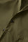 Green Garment Dyed Popeline Papier Khaki Jacket