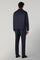 Blue Stretch Wool Boxie Suit
