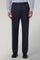 Blue Stretch Wool Boxie Suit