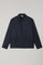 Blue Stretch Wool Boxie Suit