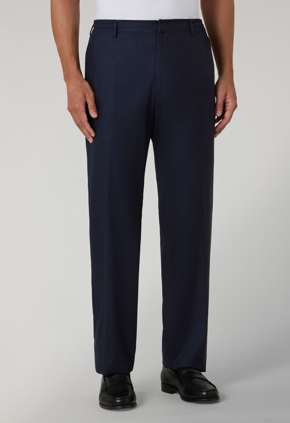 Blue Superlight Flannel Treves Suit