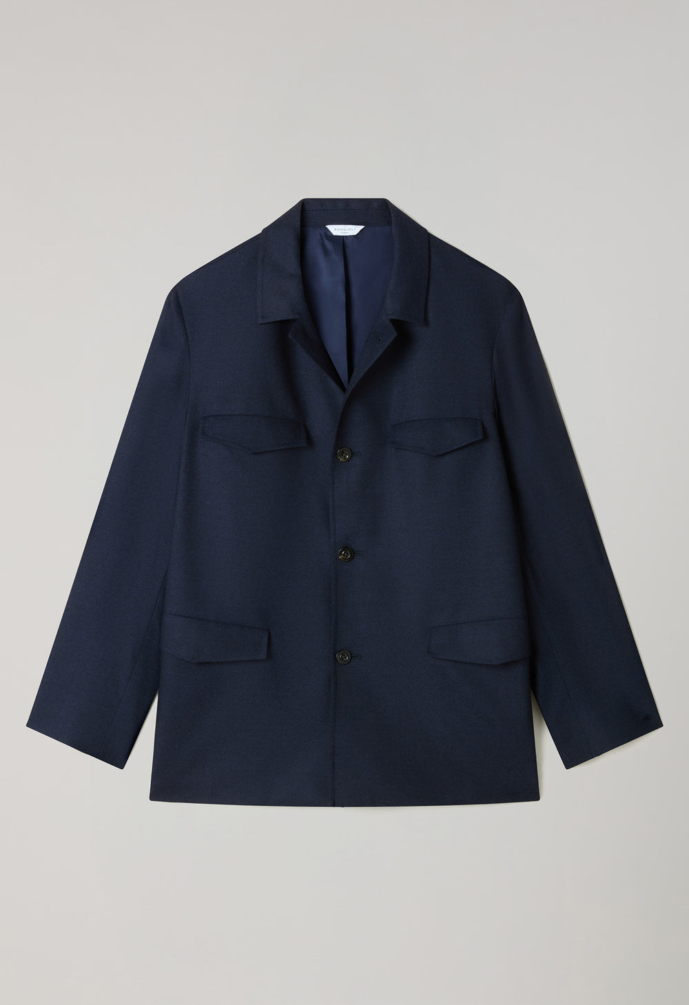 Blue Superlight Flannel Treves Suit