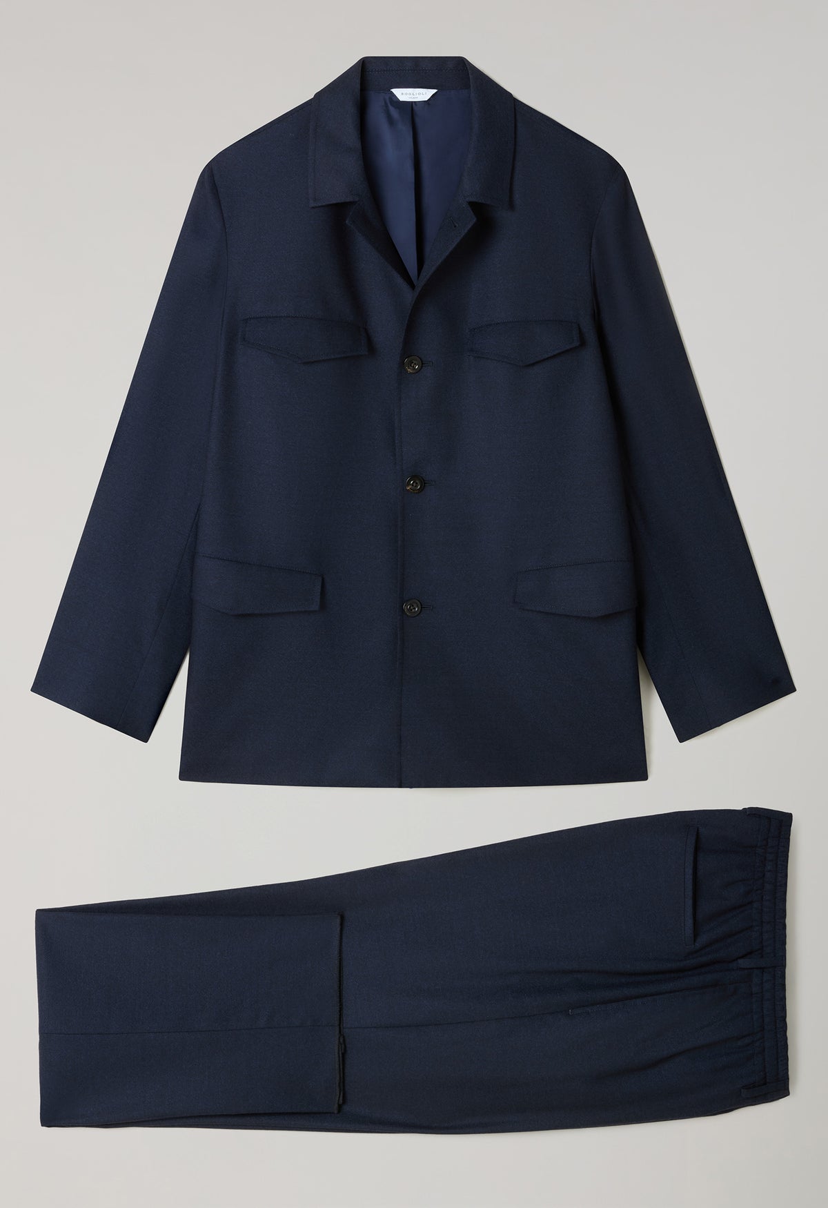 Abito Treves in flanella superlight blu