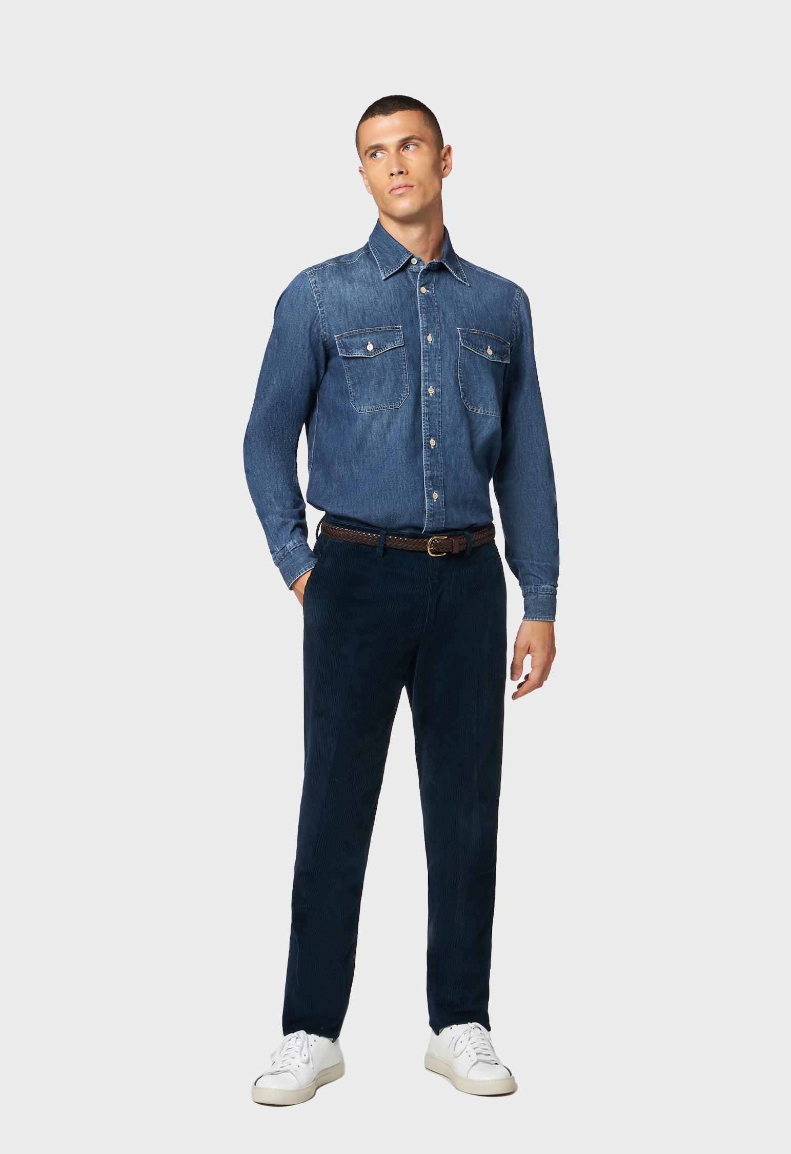 Green Corduroy trousers