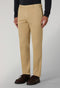 Beige Comfort Cotton slim chinos trousers