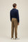 Olive green Comfort Cotton slim Chinos