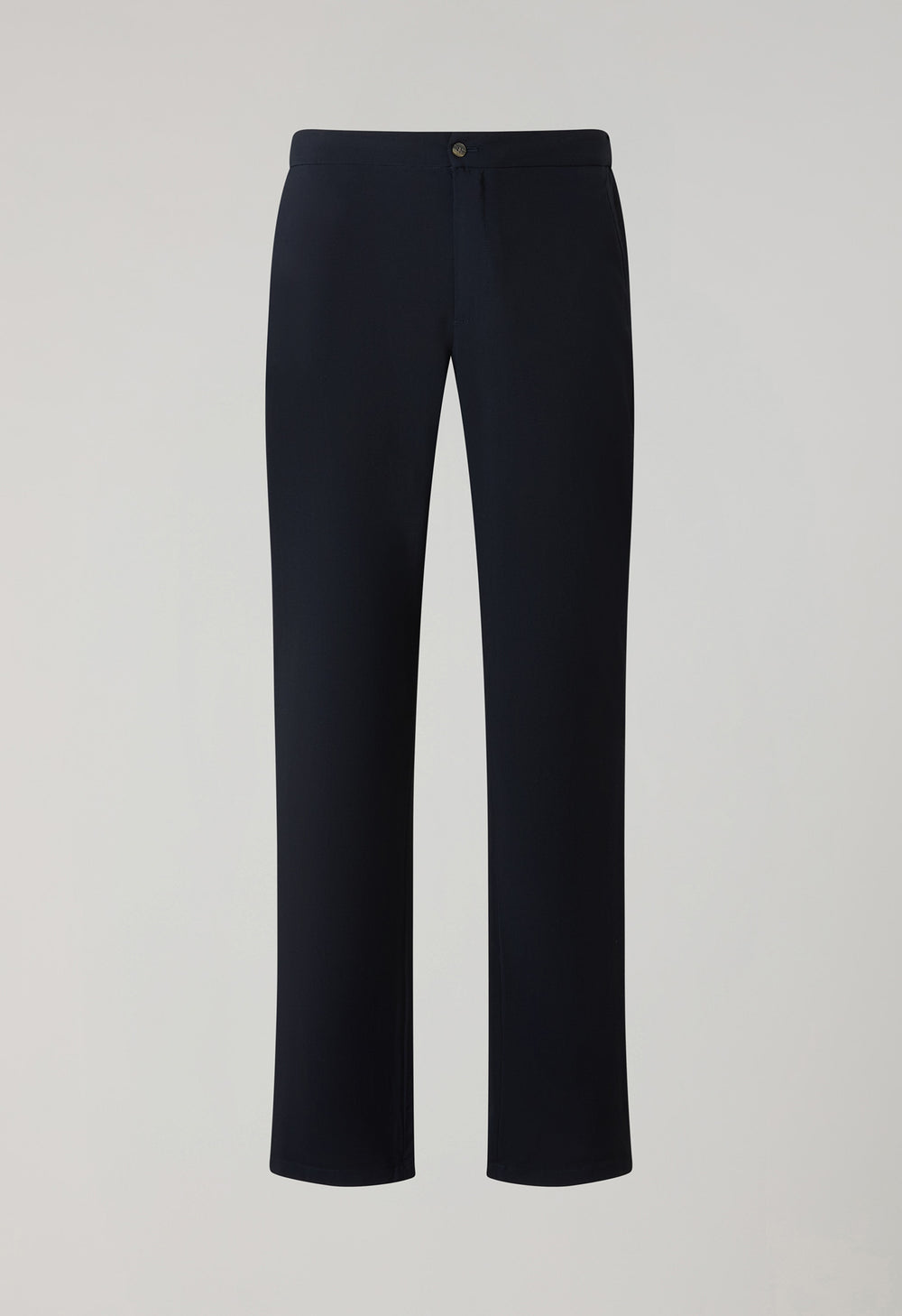 Blue Garment Dyed High Performance Wool regular Chinos 