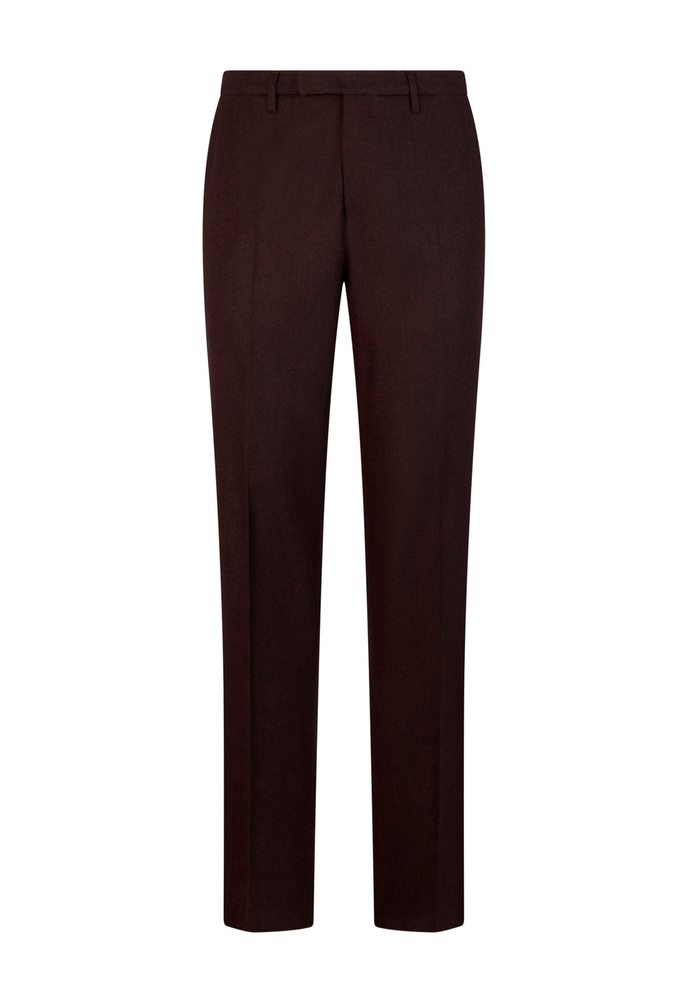 Bordeaux Superlight Flannel Zeta Trousers 
