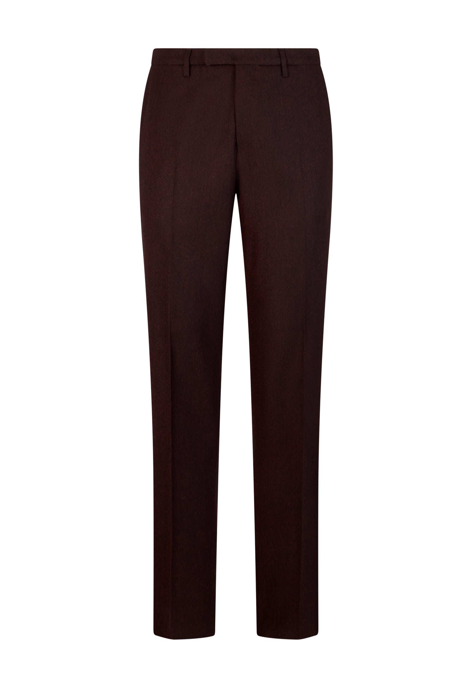 Bordeaux Superlight Flannel Zeta Trousers 