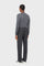 Grey virgin wool chinos trousers