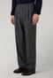 Dark Grey Wool Fluid trousers