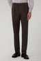 Beige Garment Dyed Soft Cotton Roma Trousers
