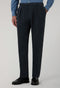Beige Garment Dyed Soft Cotton Roma Trousers